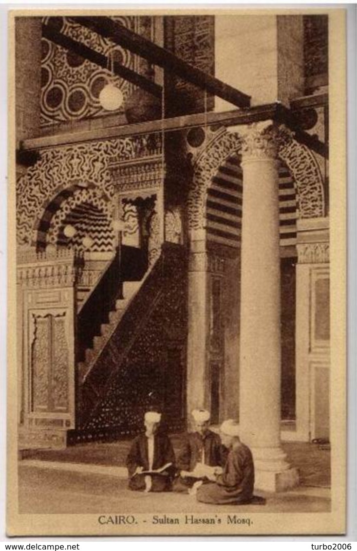 Ca. 1920 B/w Egypt Cairo Sultan Hassan's Mosq. - Caïro