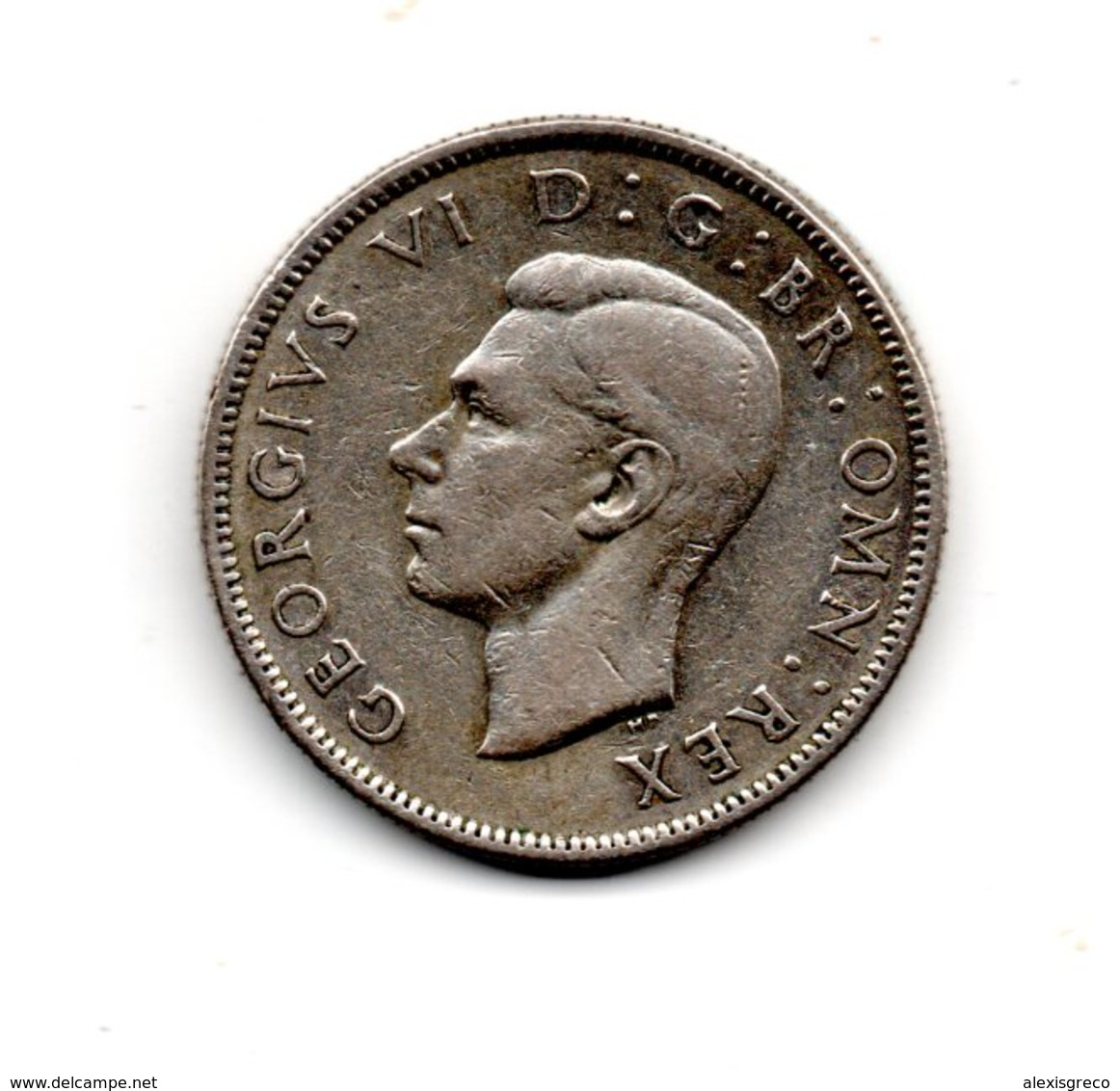 Great Britain 1945 GEORGE VI   TWO SHILLINGS (FLORIN)  USED CONDITION. (DH09) - Other & Unclassified