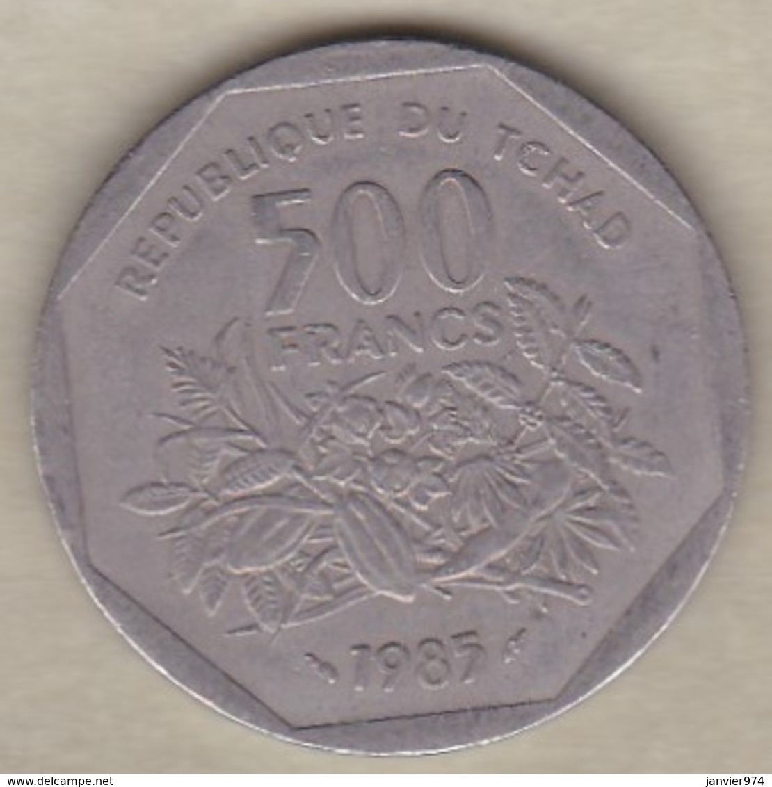 Tchad 500 Francs 1985  Banque Des États De L'Afrique Centrale - Chad