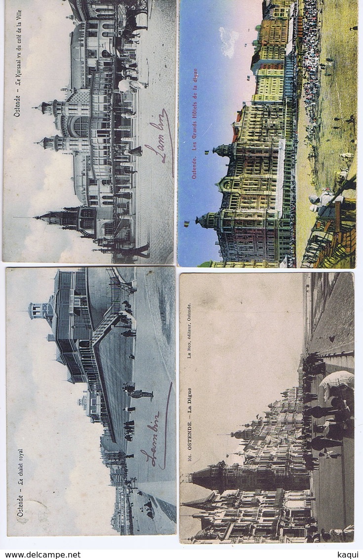 Liquidation BELGIQUE - OSTENDE - 21 CP - 5 - 99 Postcards