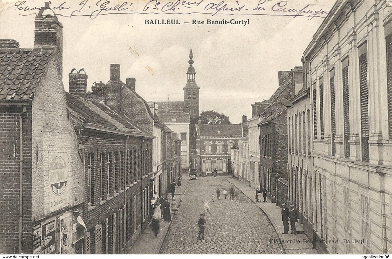 *BAILLEUL. RUE BENOIT CORTYL - Autres & Non Classés