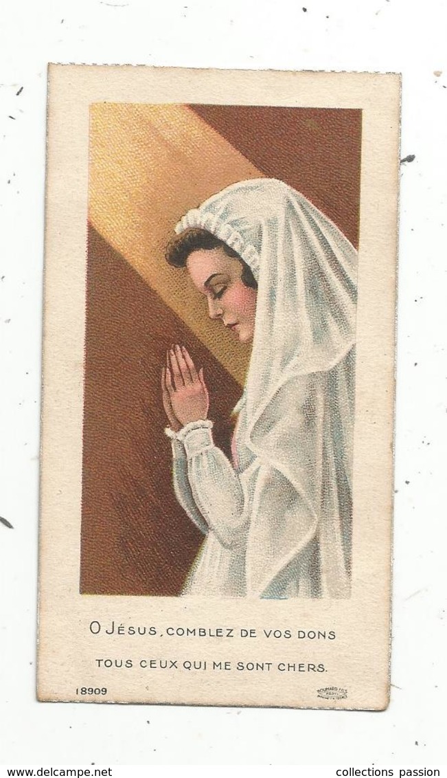 Image Religieuse ,pieuse  , Souvenir Des SABLES D'OLONNE ,1947 - Devotion Images