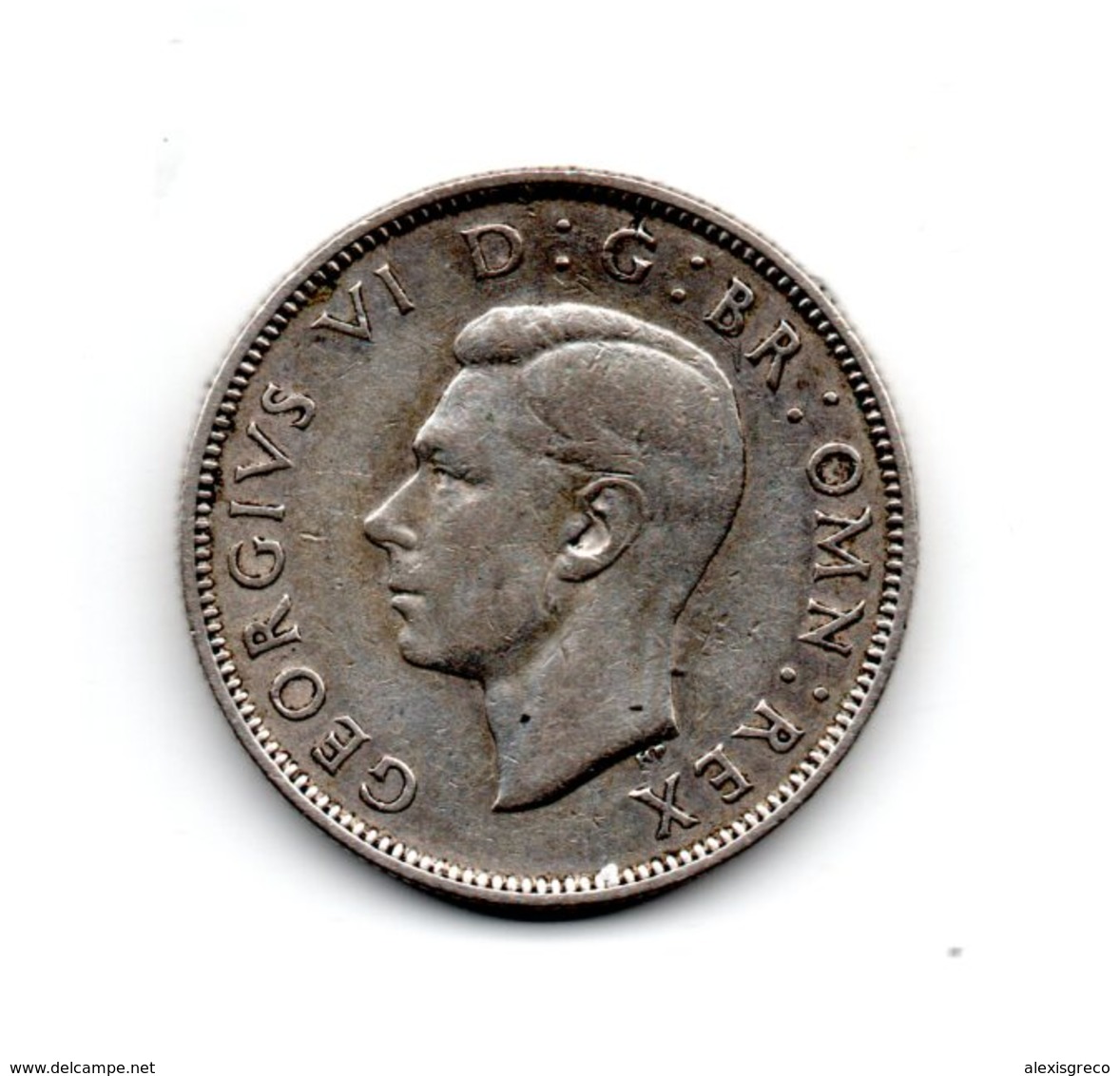 Great Britain 1941 GEORGE VI   TWO SHILLINGS (FLORIN)  USED FINE CONDITION. (DH13) - Other & Unclassified