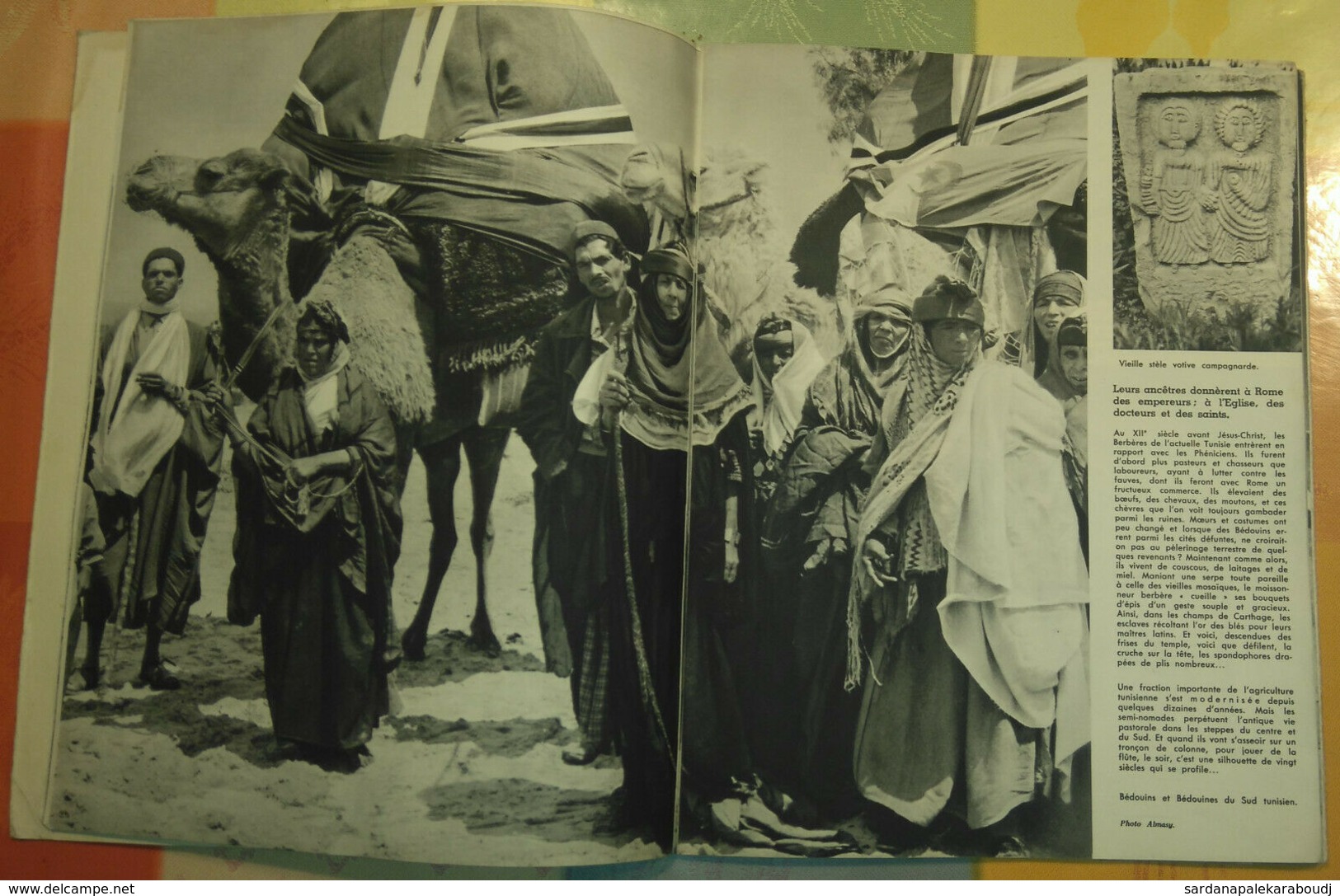 [ MAGHREB ] La Bataille Du Voile Et Le Féminisme Tunisien, In "Vivante Afrique" Sept. 1960 - RARE Et Surprenant ! - Histoire