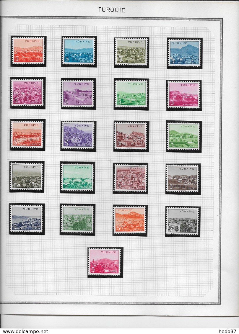 Turquie - Collection Vendue Page Par Page - Timbres Neufs ** Sans Charnière - TB - Neufs