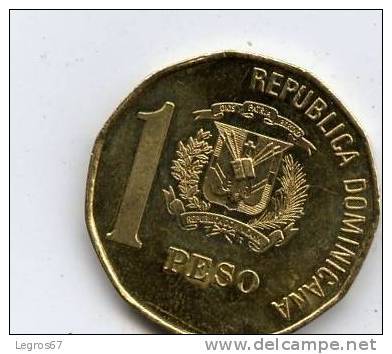 REPUBLIQUE DOMINICAINE 1 PESO 2002 PADRE DE LA  PATRIA - Dominicana