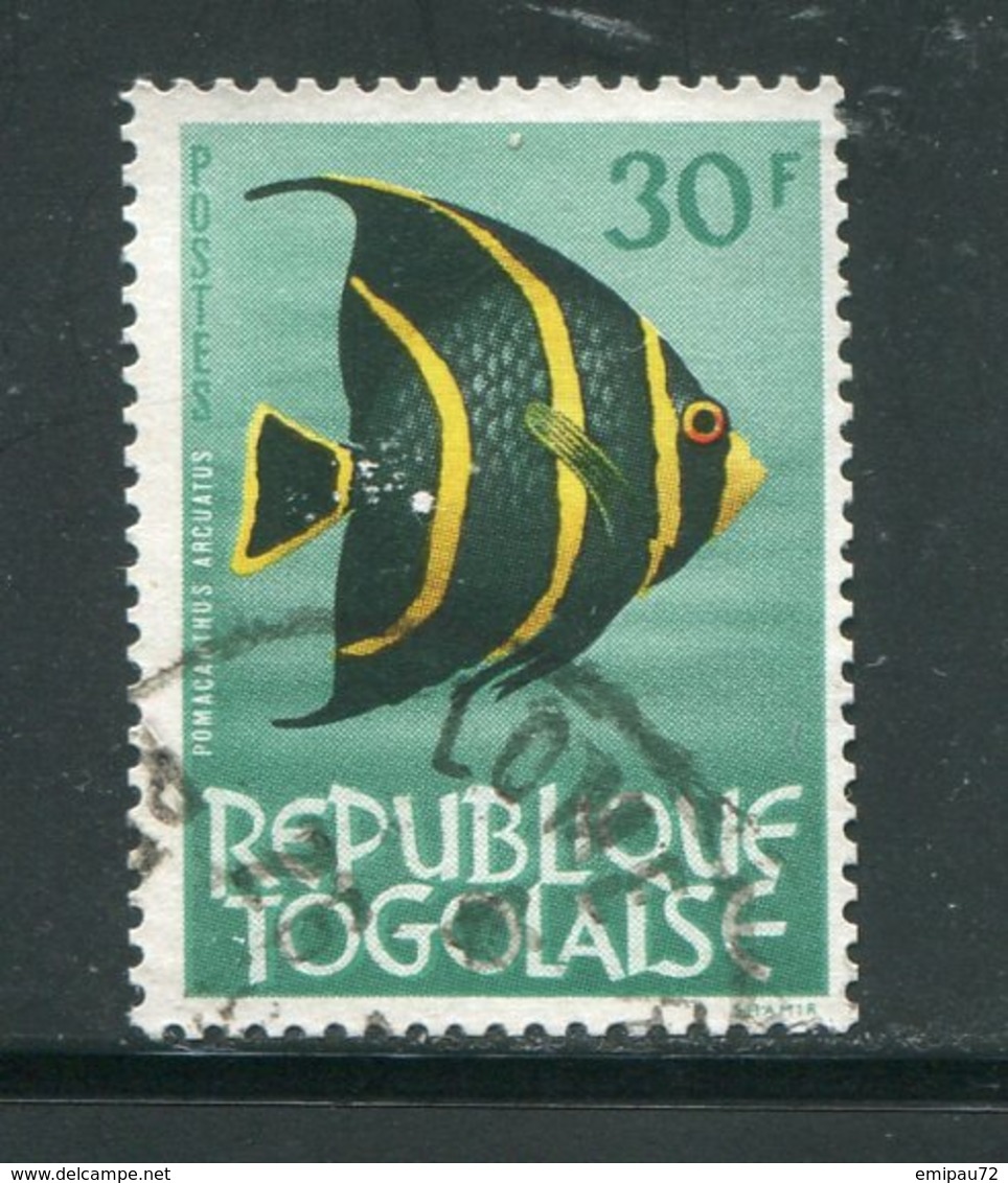 TOGO- Y&T N°402- Oblitéré (poissons) - Togo (1960-...)