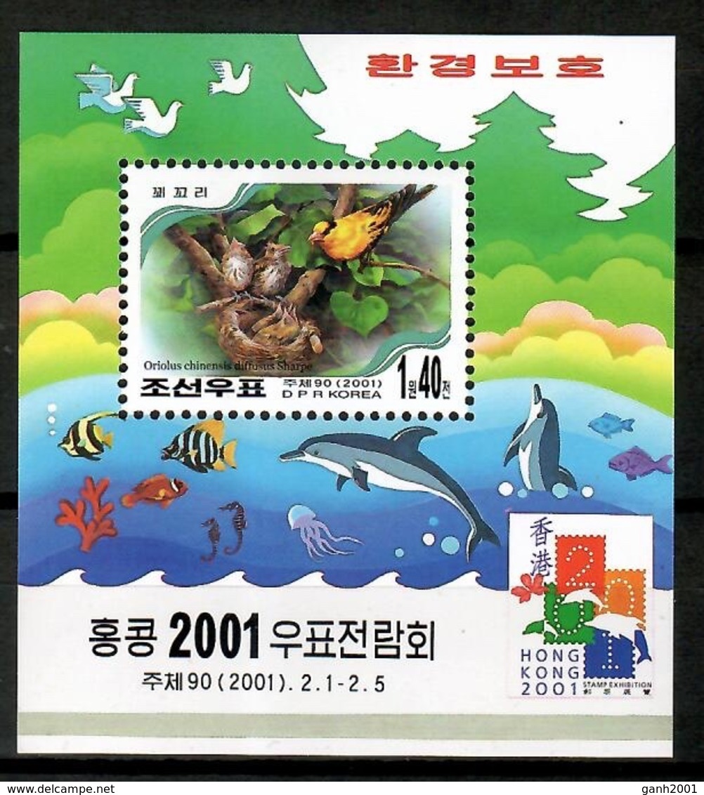 Korea 2001 Corea / Birds MNH Aves Vögel Oiseaux / Cu12629  40-17 - Otros & Sin Clasificación