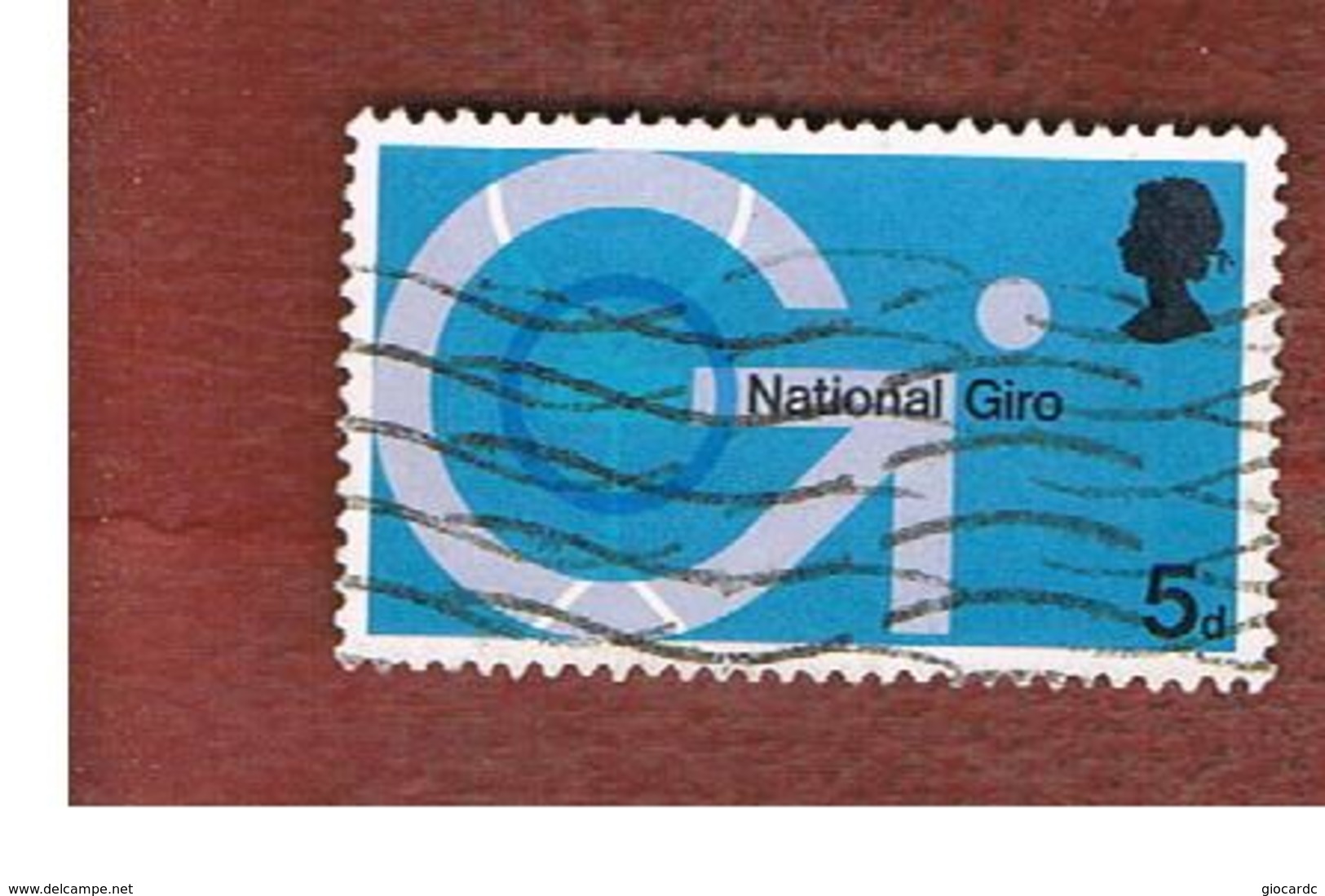 GRAN BRETAGNA (UNITED KINGDOM) -  SG 808 -  1969 POST OFFICE TECHNOLOGY: NATIONAL GIRO G   - USED° - Usati