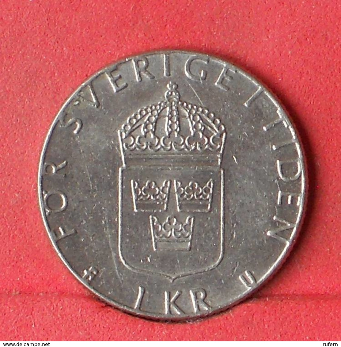 SWEDEN 1 KRONA 1984 -    KM# 852a - (Nº28373) - Suède