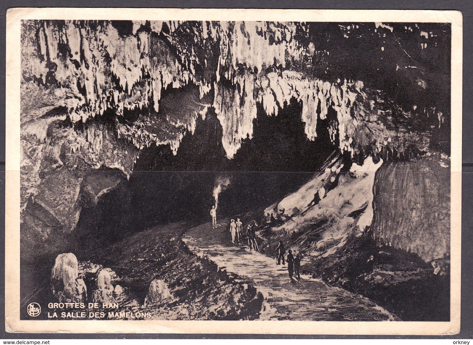 Grottes De Han  Salle Des Mamelons - Rochefort