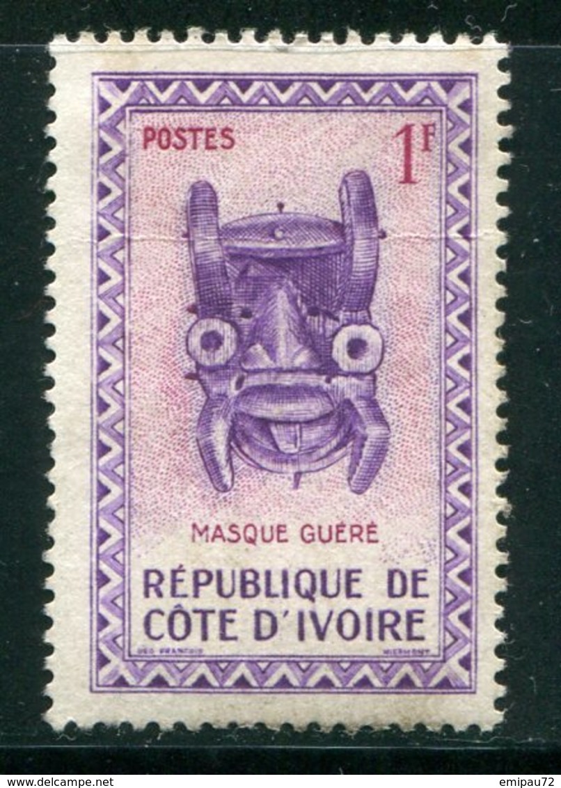 COTE D'IVOIRE- Y&T N°182- Oblitéré - Côte D'Ivoire (1960-...)