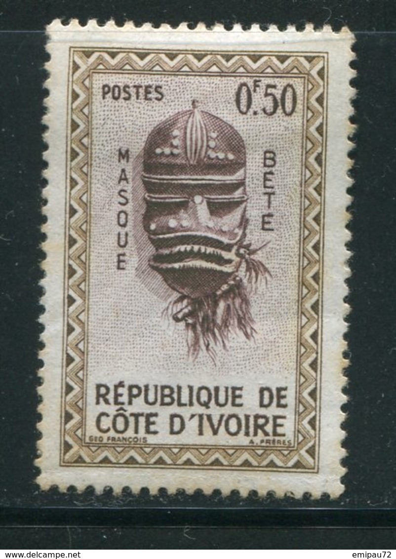 COTE D'IVOIRE- Y&T N°181- Neuf Avec Charnière * - Côte D'Ivoire (1960-...)