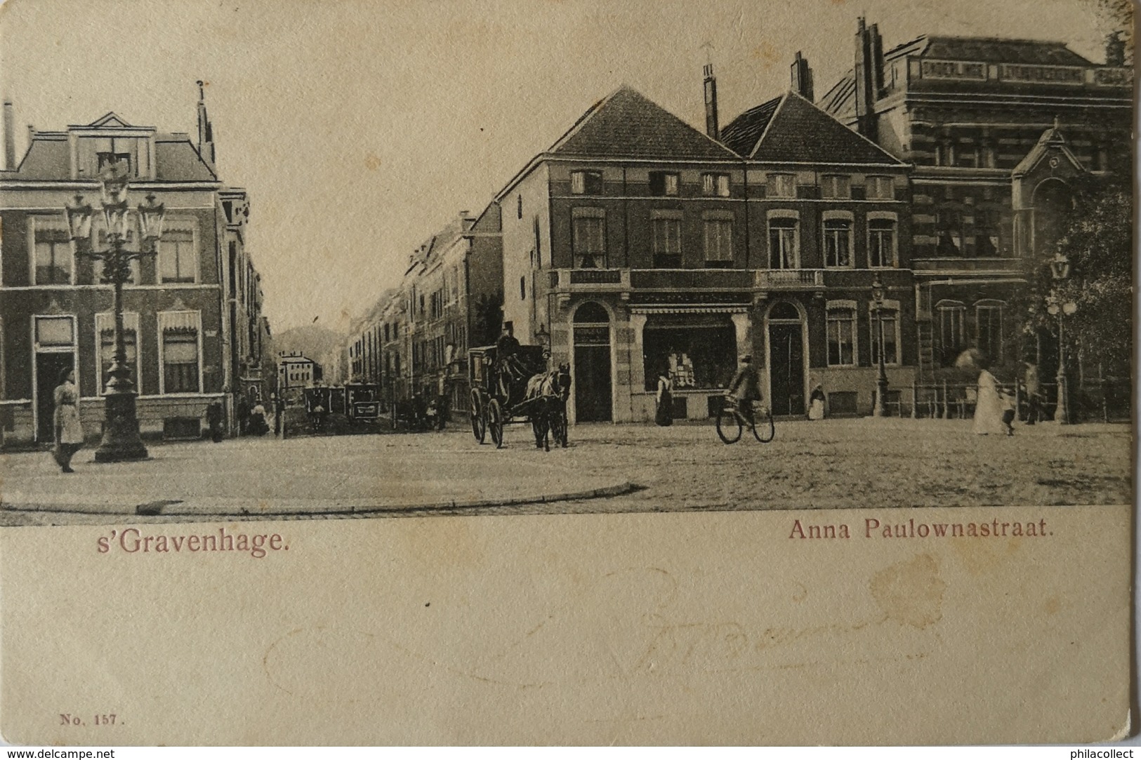 Den Haag ( 's Gravenhage) Anna Paulownastraat 190? Zeldzaam - Den Haag ('s-Gravenhage)