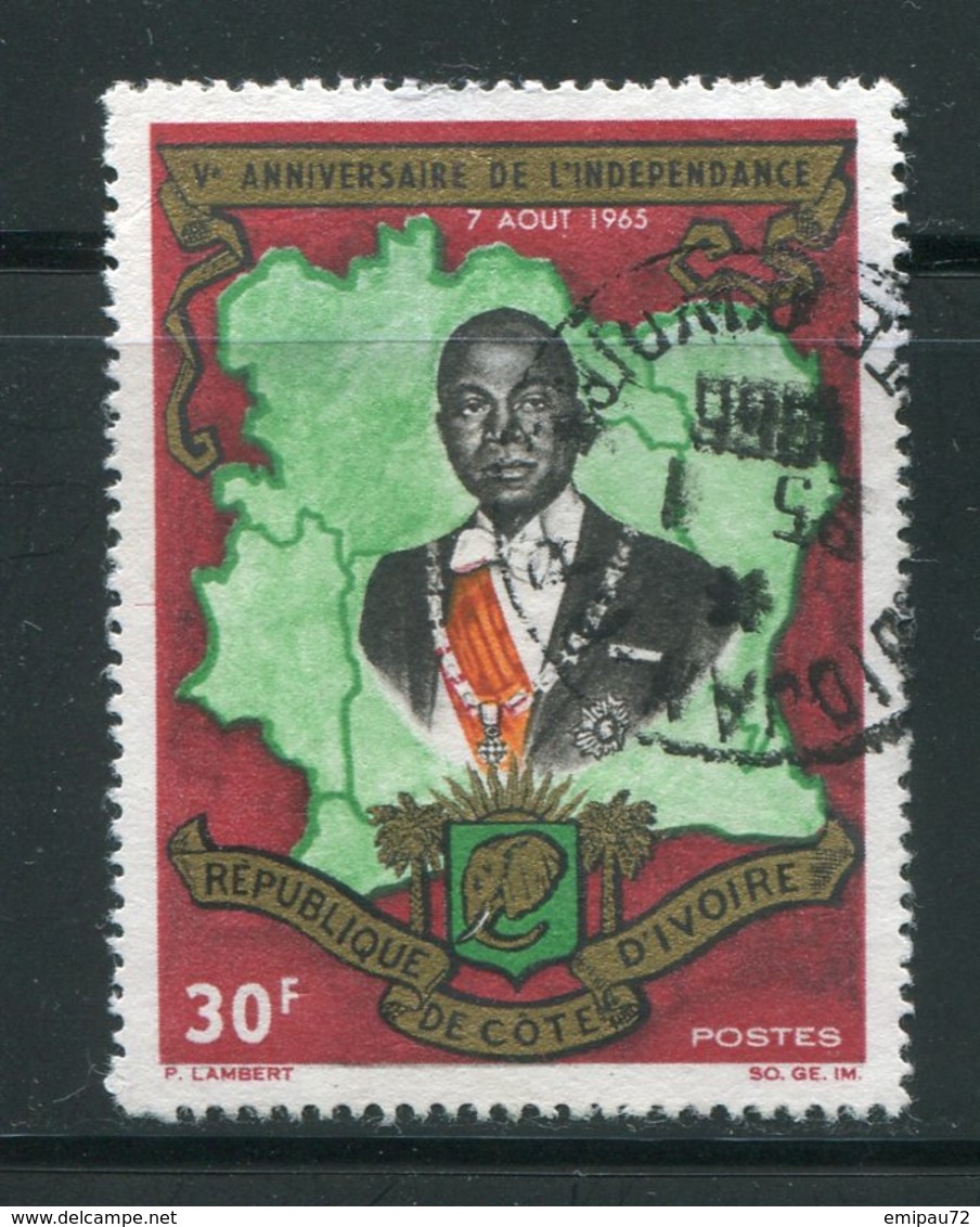 COTE D'IVOIRE- Y&T N°237- Oblitéré - Côte D'Ivoire (1960-...)