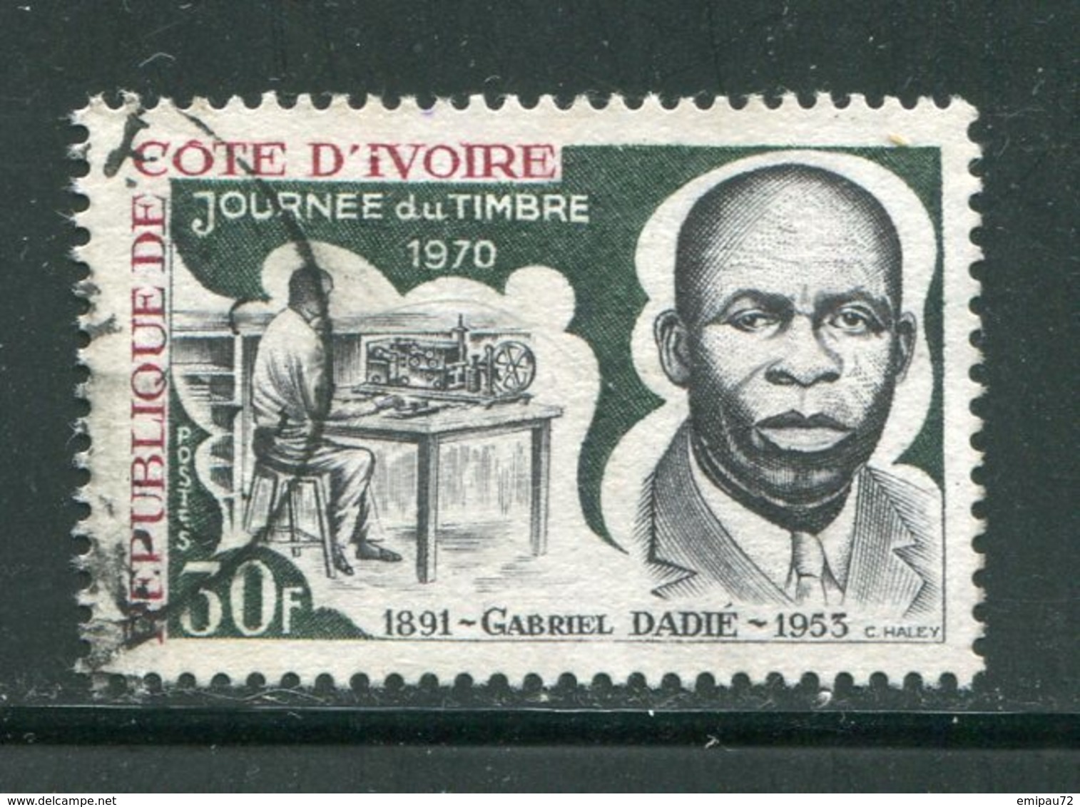 COTE D'IVOIRE- Y&T N°296- Oblitéré - Côte D'Ivoire (1960-...)