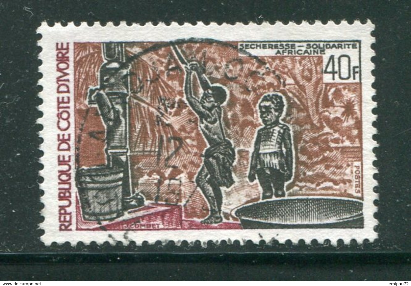 COTE D'IVOIRE- Y&T N°359- Oblitéré - Côte D'Ivoire (1960-...)