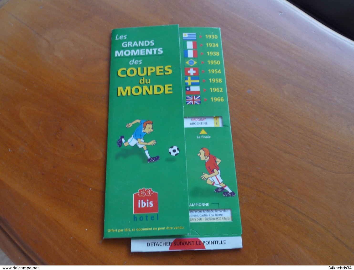 Coupe Du Monde France 98 World Cup Football France Pub Publicité Les Grands Moments Du Footba Officiel France à  Système - Bekleidung, Souvenirs Und Sonstige