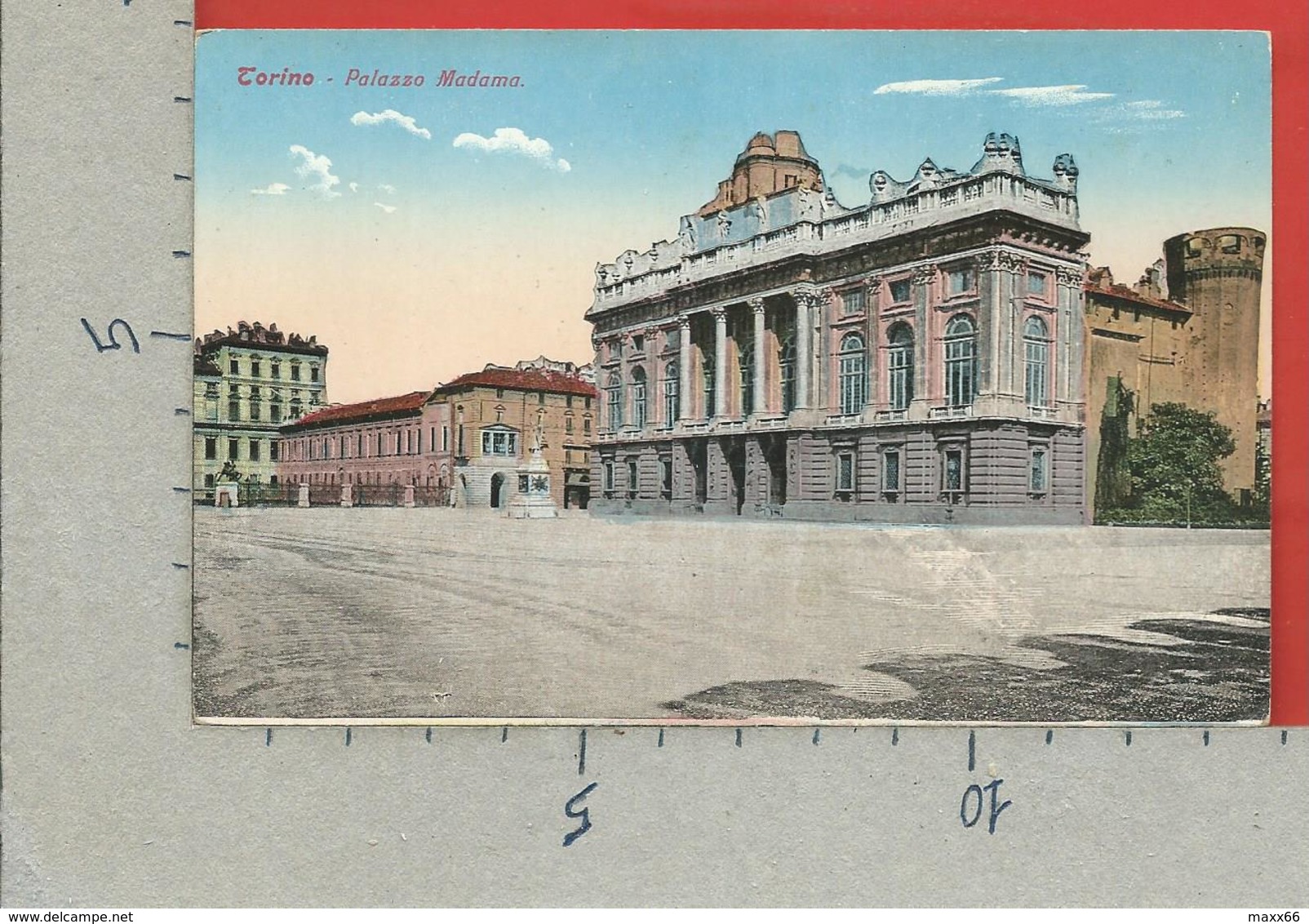 CARTOLINA NV ITALIA - TORINO - Palazzo Madama - 9 X 14 - Palazzo Madama