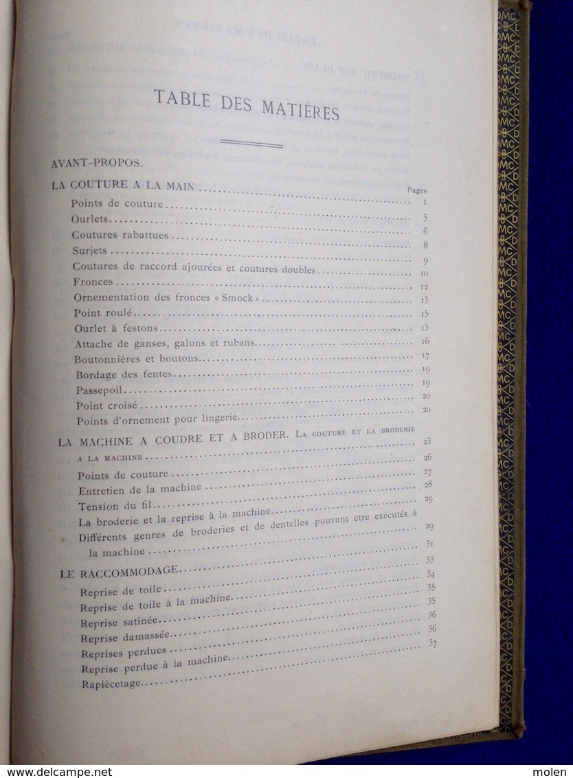 ENCYCLOPEDIE DES OUVRAGES DE DAMES ©1886 D.M.C. 798pp DMC BRODERIE DENTELLE EMBROIDERY BORDUURWERK STICKEREI RICAMO Z239 - Autres & Non Classés