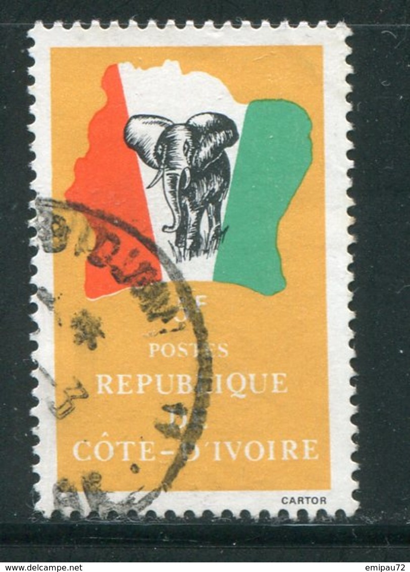 COTE D'IVOIRE- Y&T N°641- Oblitéré (éléphants) - Côte D'Ivoire (1960-...)