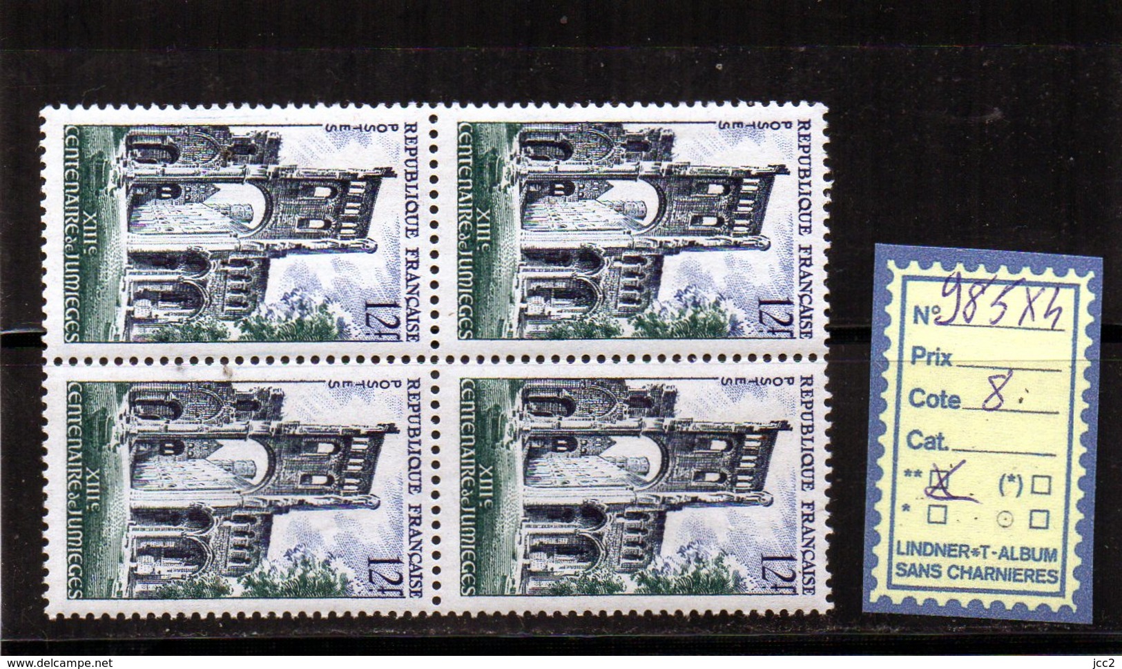 FRANCE N° 985** X4 - Neufs