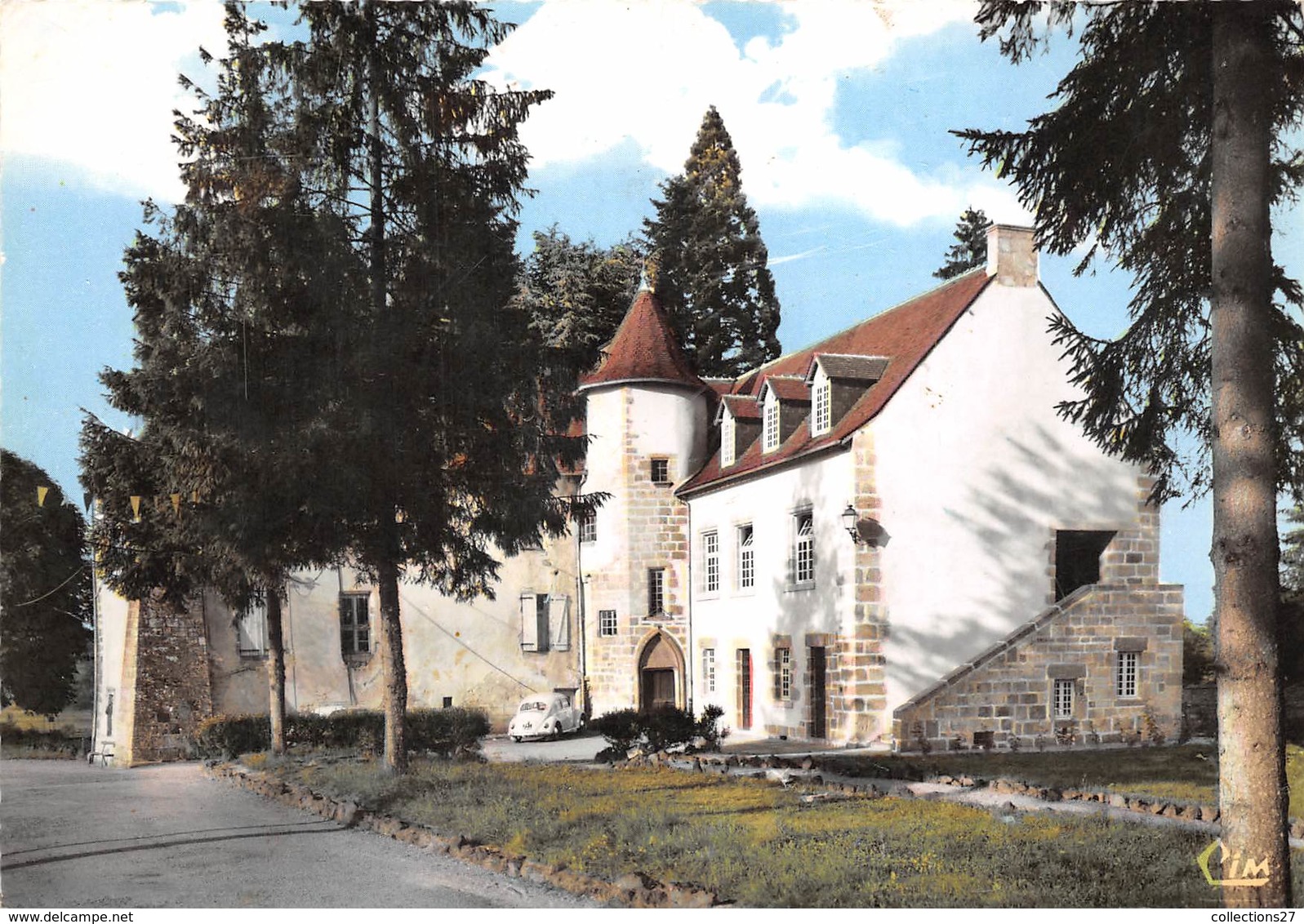 23-MERINCHAL- LE CHATEAU DE LA MOTHE- HÔTEL DE VILLE - Sonstige & Ohne Zuordnung