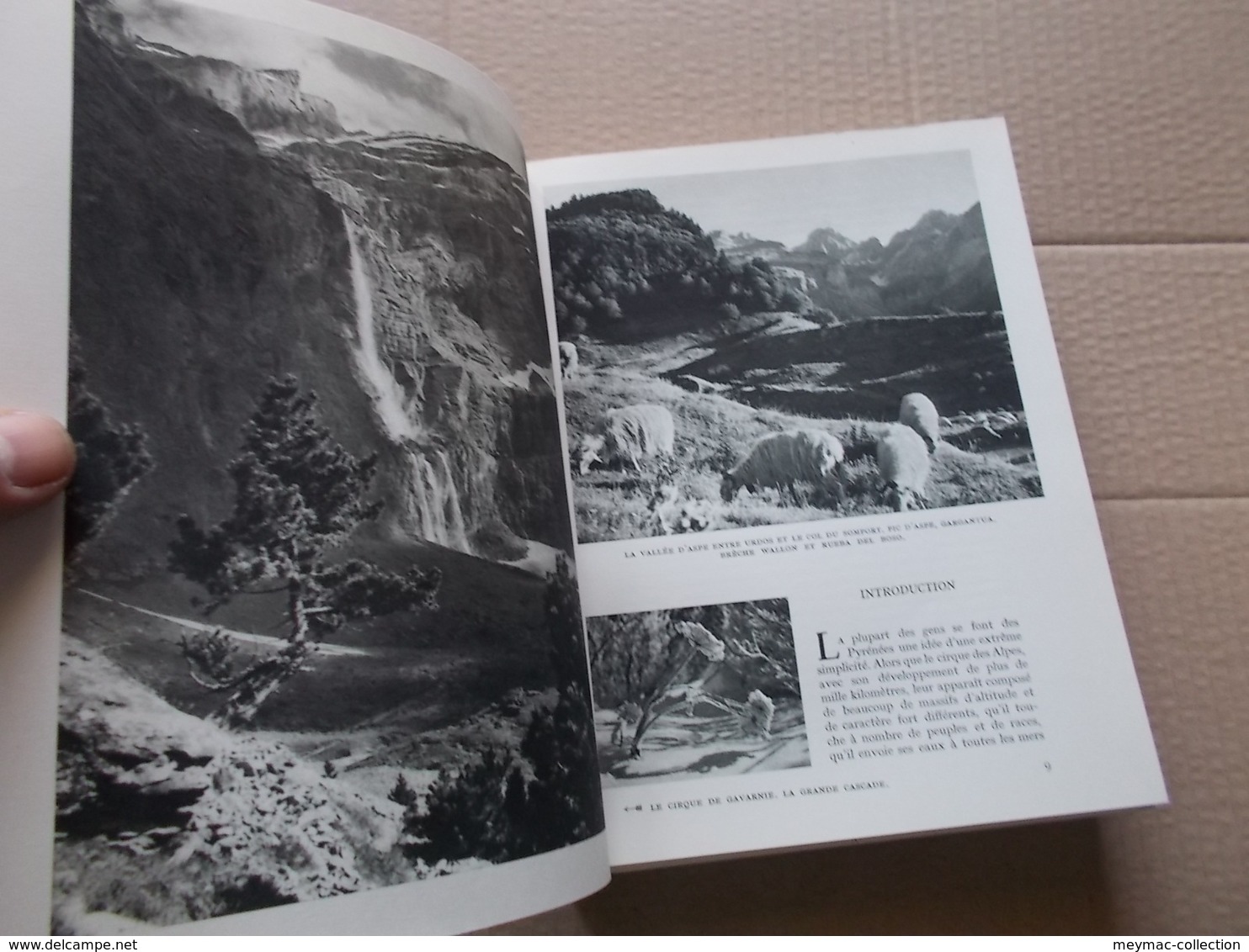 ROUTE PYRENEES Paul GUITON 1958 Nlle EDIT. LES BEAUX PAYS ARTHAUD Rhoner Kdo CHOCOLAT CEMOI Cerbère Cote Basque - Midi-Pyrénées