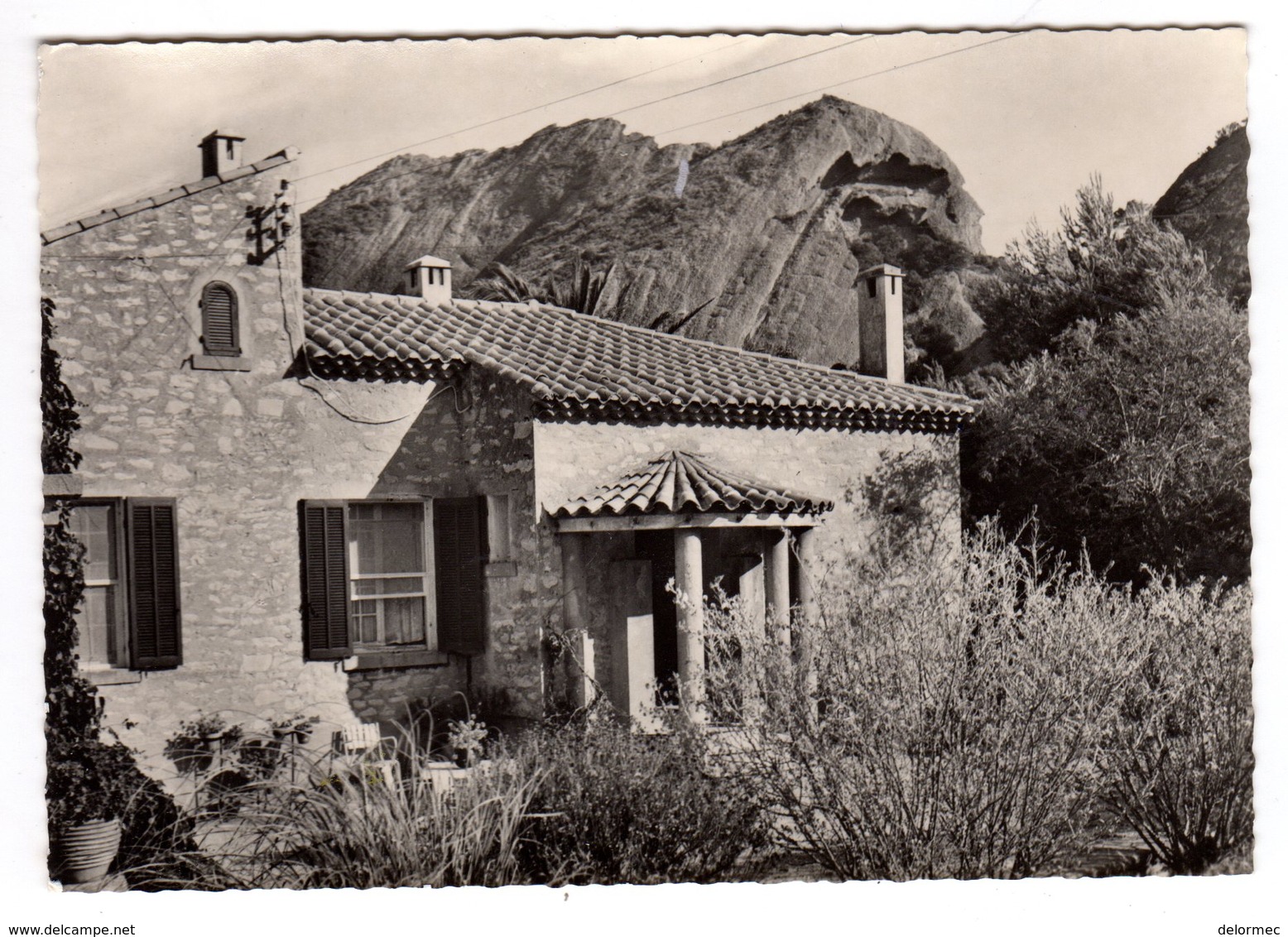 CPSM Photo La Ciotat 13 Bouches Du Rhône Quartier Du Mugel Bastide Des Chataigniers Fondation Fête Des Mères éd Porte - La Ciotat