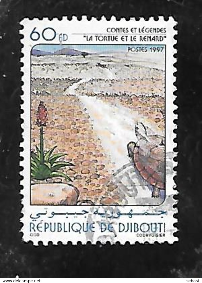 TIMBRE OBLITERE DE DJIBOUTI DE 1997 N° MICHEL 630 - Djibouti (1977-...)