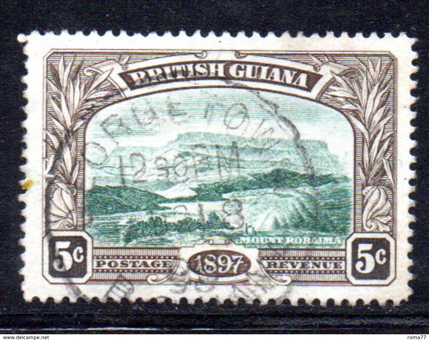 APR363 - BRITISH GUYANA 1898 , Yvert  N. 90  Usato. - Guyana Britannica (...-1966)