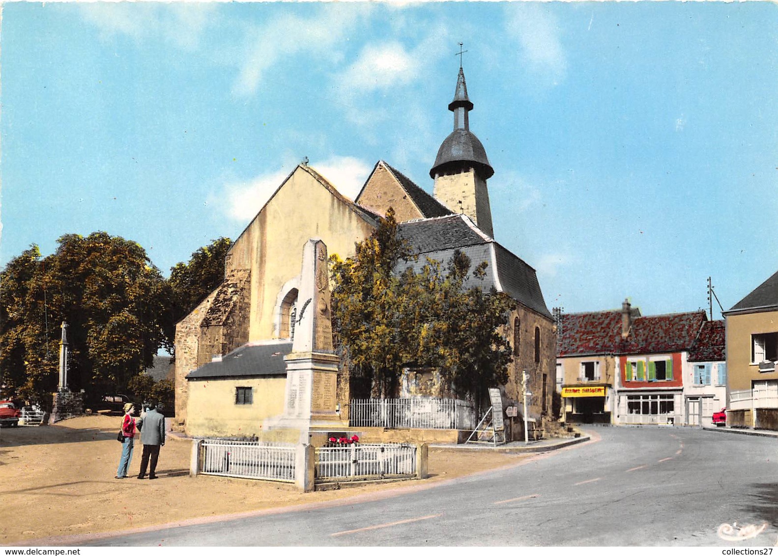 23-FRESSELINES- L'EGLISE ET LE BAS RELIEF DE MAURICE ROLLINAT - Other & Unclassified