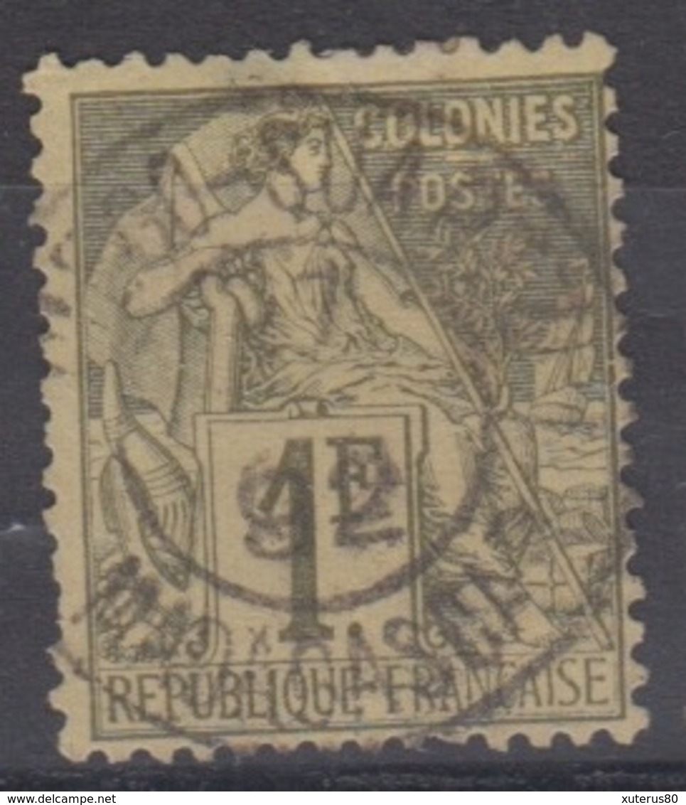 #135 COLONIES GENERALES N° 59 Oblitéré Diégo-Suarez (Madagascar) - Alphée Dubois