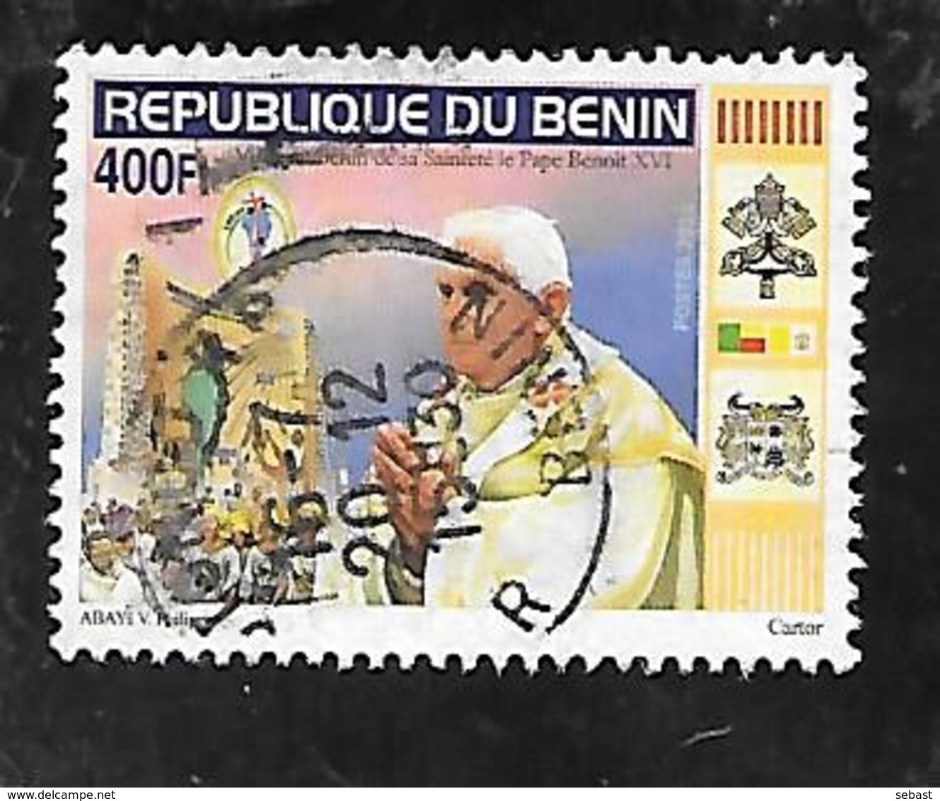 TIMBRE OBLITERE DU BENIN DE 2011 N° MICHEL 1653 - Bénin – Dahomey (1960-...)