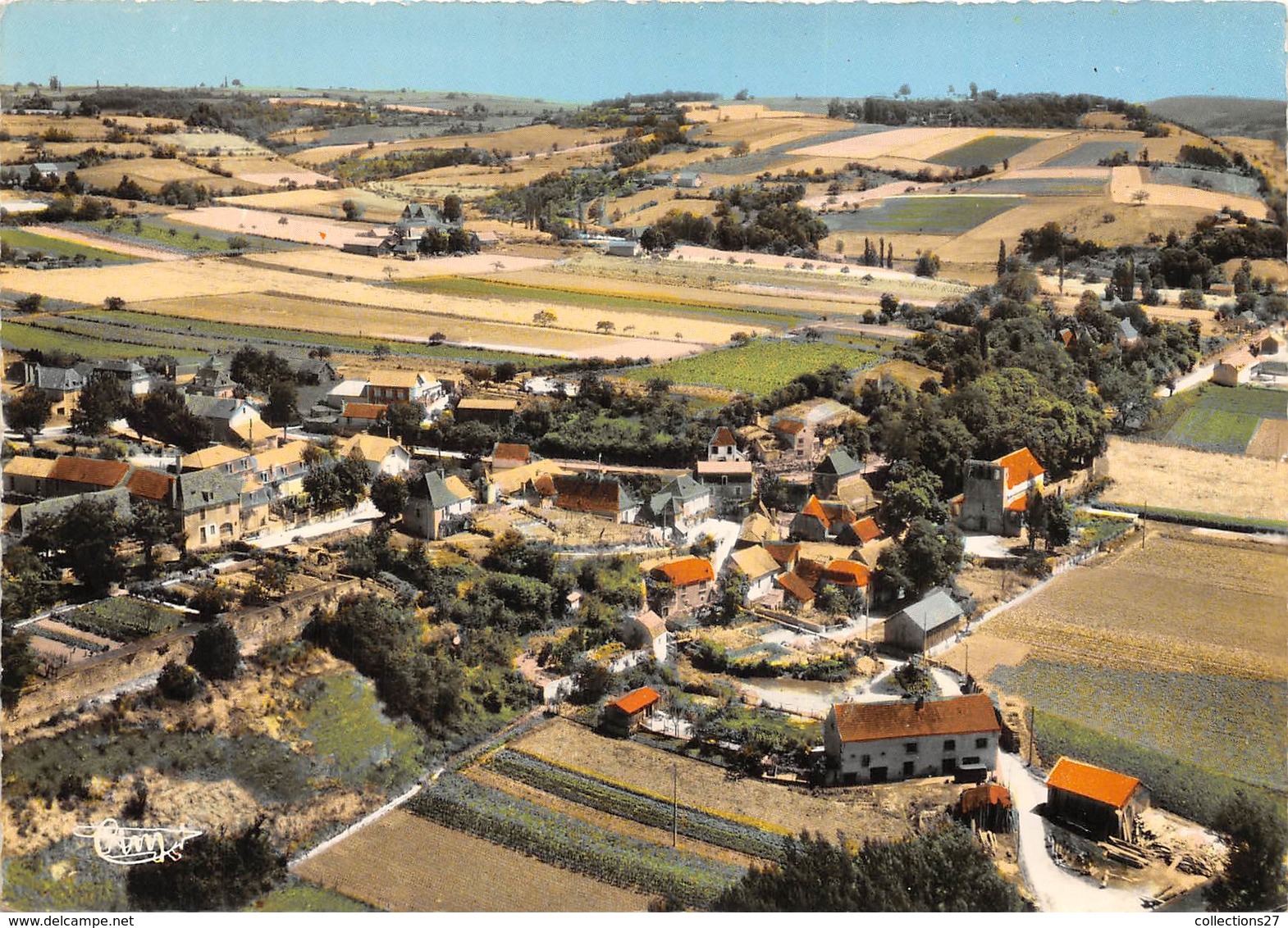 24-LE-COUX- VUE GENERALE AERIENNE - Autres & Non Classés