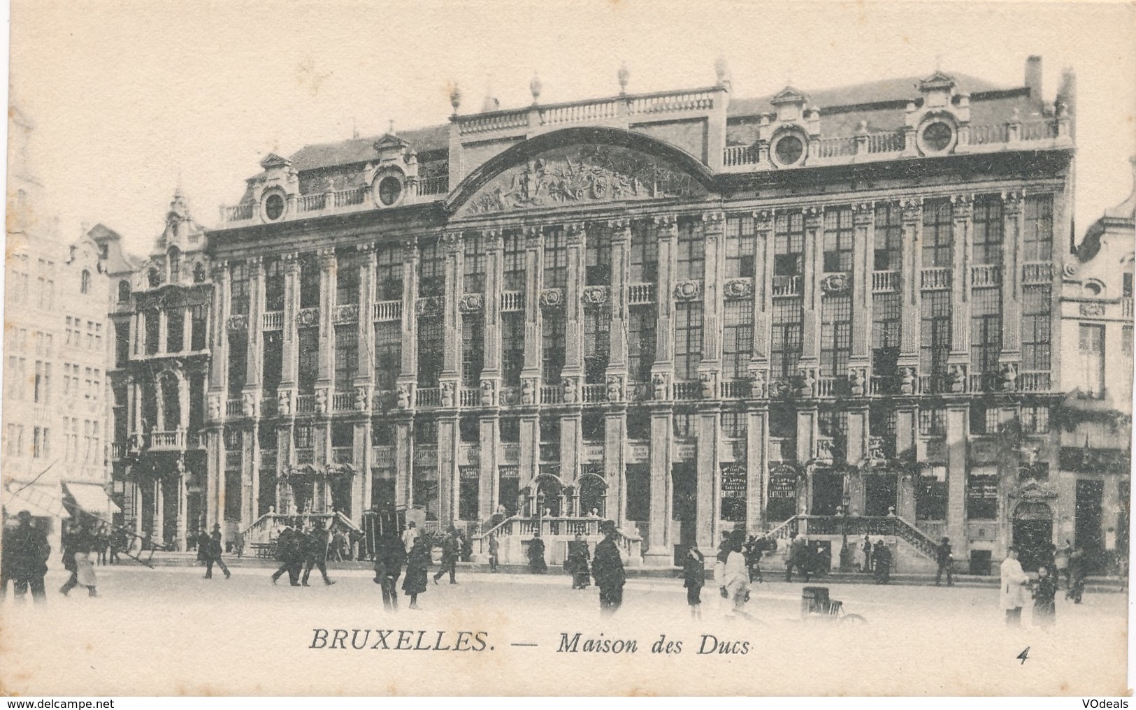 CPA - Belgique - Brussels - Bruxelles - La Maison Des Ducs - Monumenten, Gebouwen