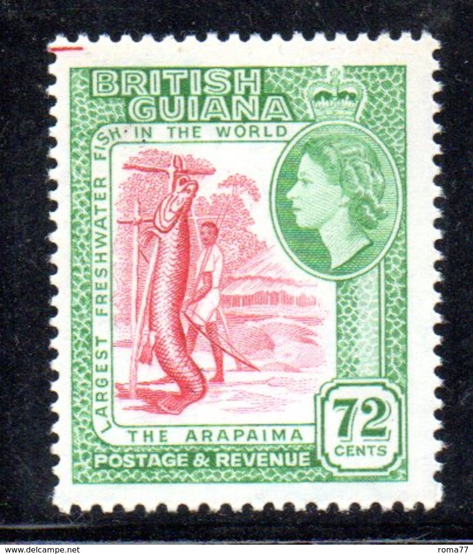 APR374 - BRITISH GUYANA 1954 ,  Yvert  N. 196  ***  MNH  Ordinaria  (2380A) - Guyana Britannica (...-1966)