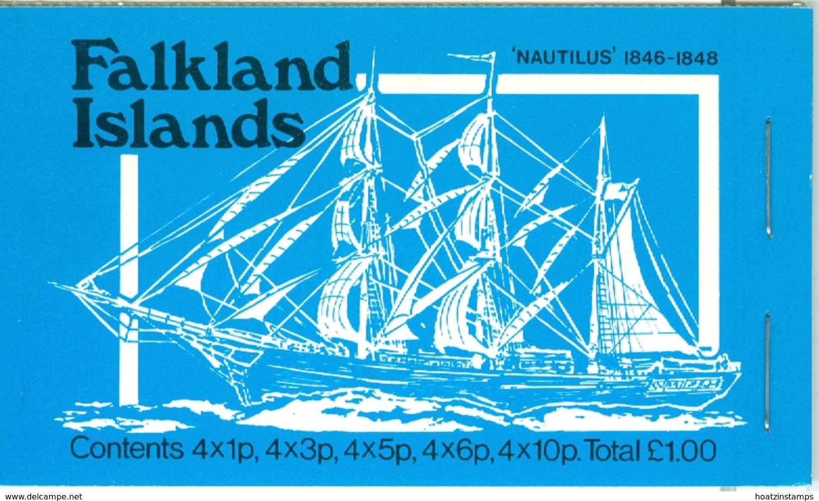 Falkland Is: 1979   Mail Ships Stamp Booklet  SG SB3      MNH - Falklandinseln