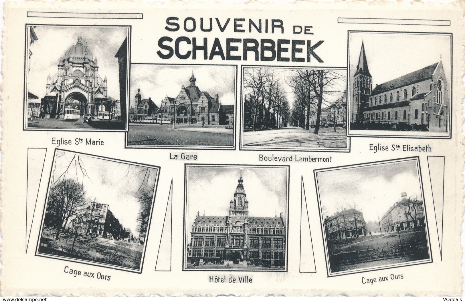 CP - Belgique - Brussels - Bruxelles - Souvenir De Schaerbeek - Schaerbeek - Schaarbeek