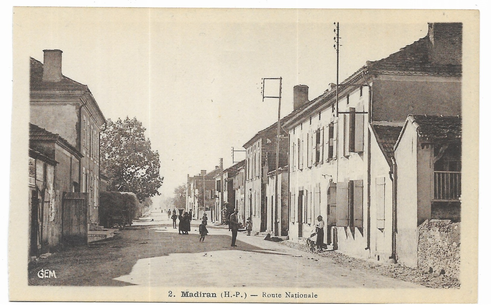 Madiran Route Nationale Phot. G. Métreau Toulouse Editions GEM - Autres & Non Classés