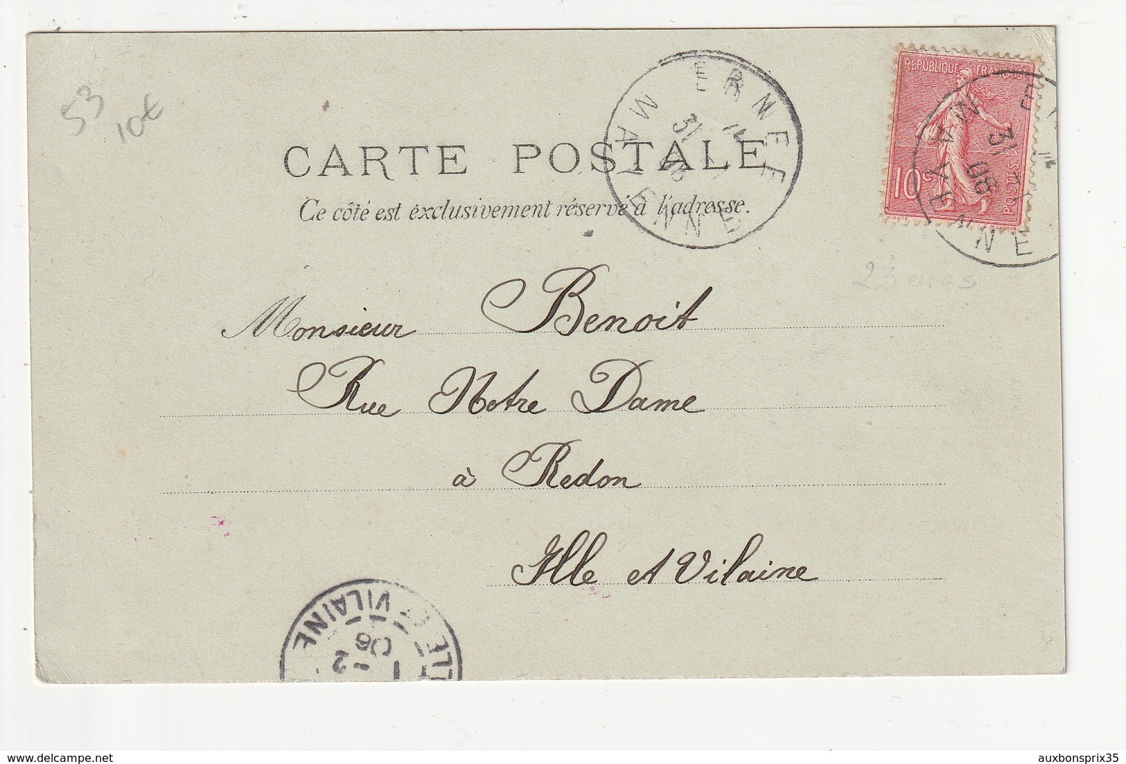 CARTE PUBLICITAIRE - ERNEE - MANUFACTURE DE CHAUSSURES - VITAL GALLARD PERE ET FILS AINE - 53 - Ernee