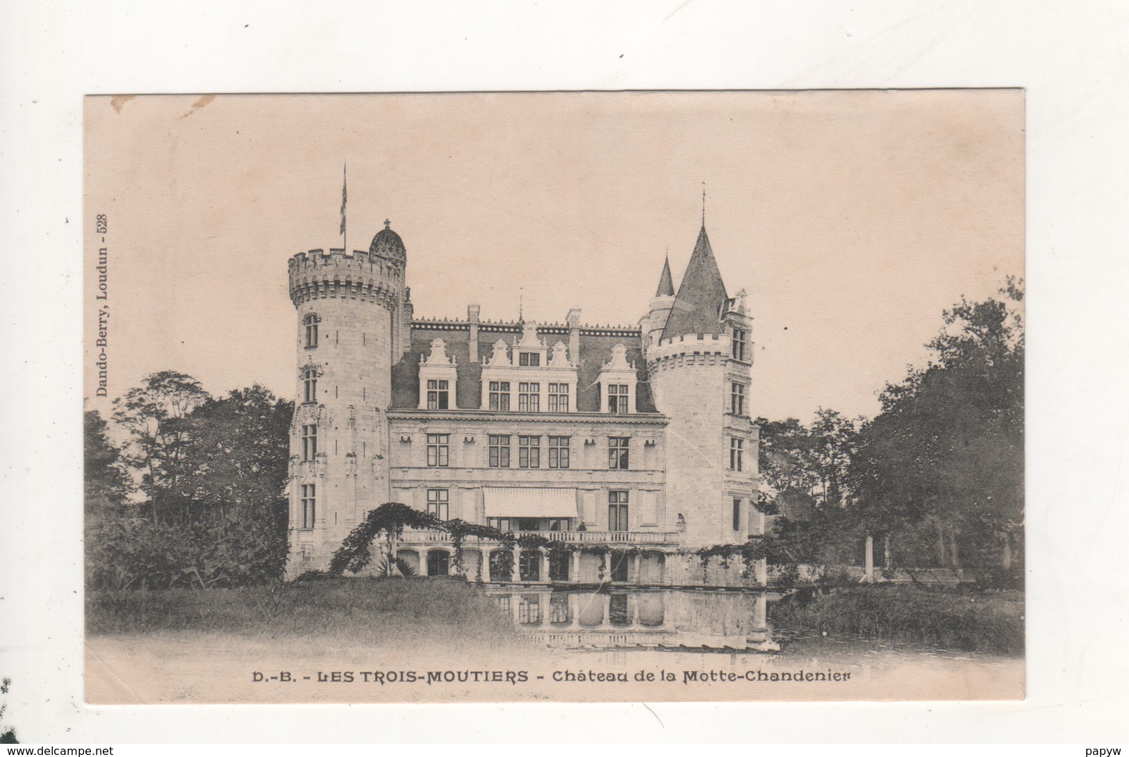 Les Trois Moutiers Chateau De La Motte Chandenier - Les Trois Moutiers