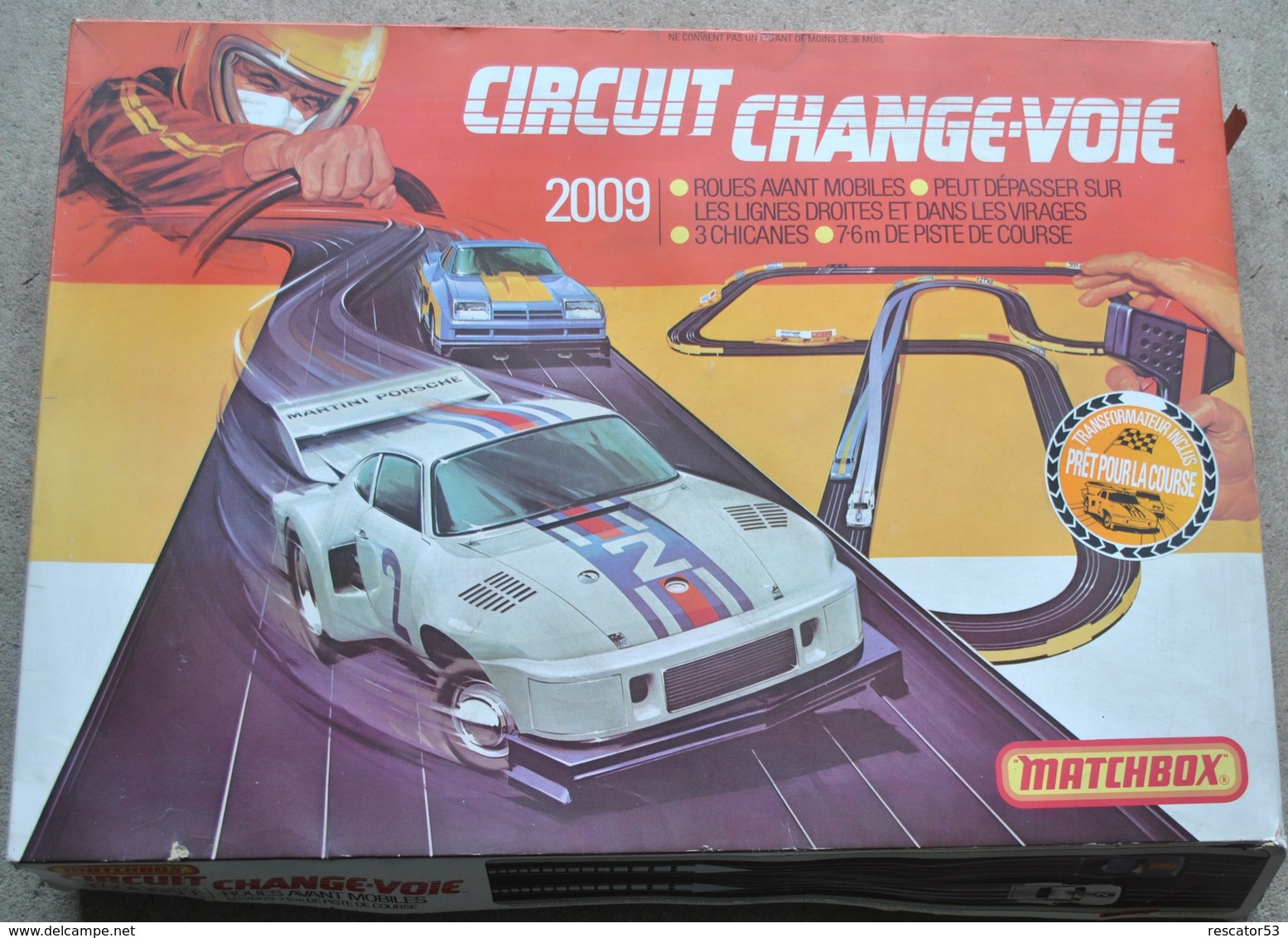 Rare Circuit Automobile Matchbox Circuit Change-voie - Circuits Automobiles