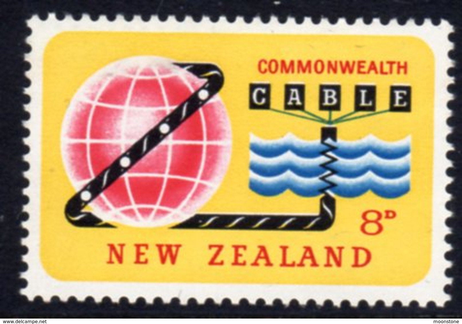 New Zealand 1963 COMPAC Cable, MNH, SG 820 - Nuovi