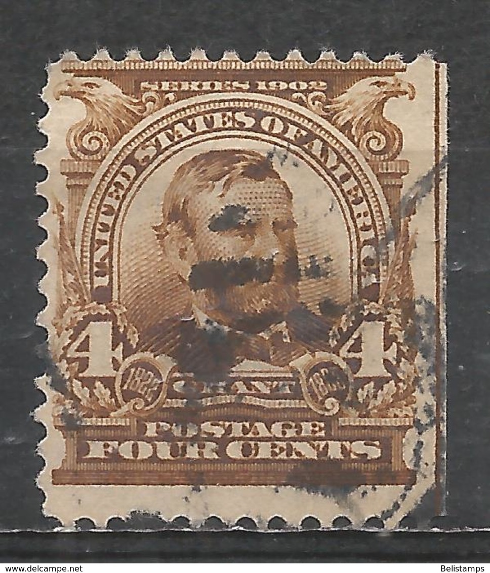 United States 1903. Scott #303 (U) Presidnet, Ulysses S. Grant (1822-85) - Used Stamps