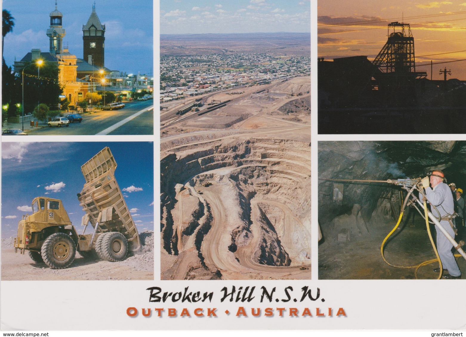 Broken Hill Multiview, New South Wales - Posted 2008 With Stamp - Broken Hill