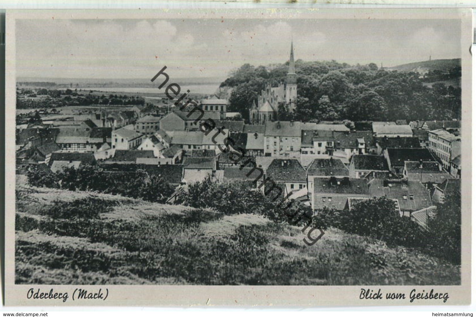 Oderberg - Blick Vom Geisberg - Verlag W. Meyerheim Berlin - Oderberg