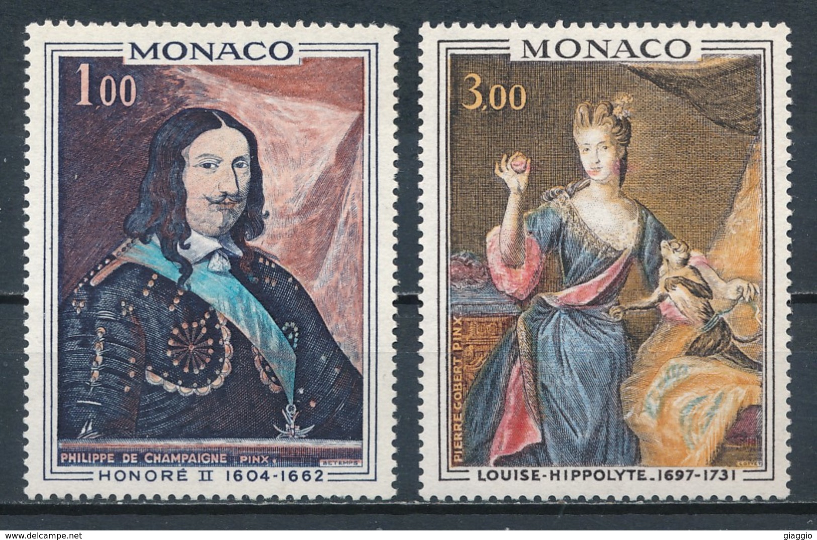 °°° MONACO - Y&T N°797/98 - 1969 MNH °°° - Ongebruikt