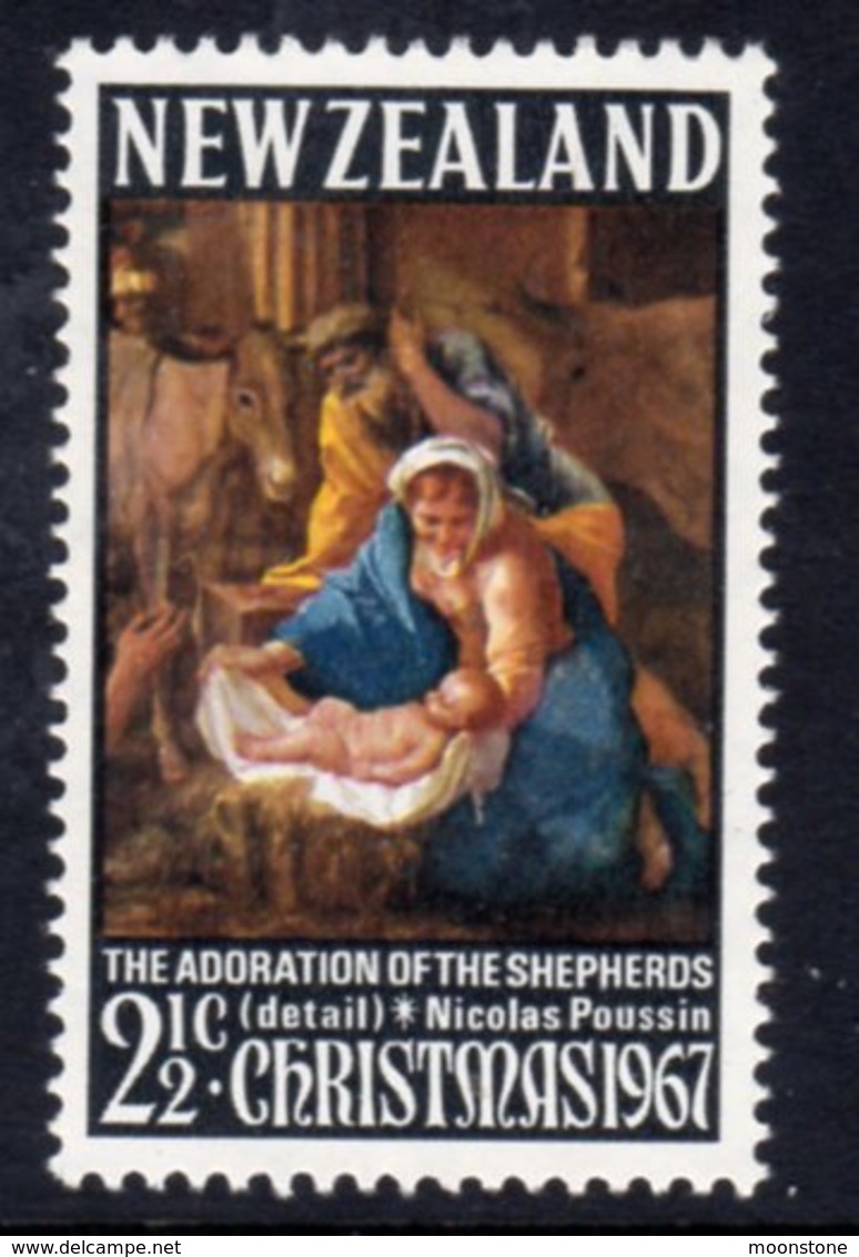 New Zealand 1967 Christmas, MNH, SG 880 - Unused Stamps