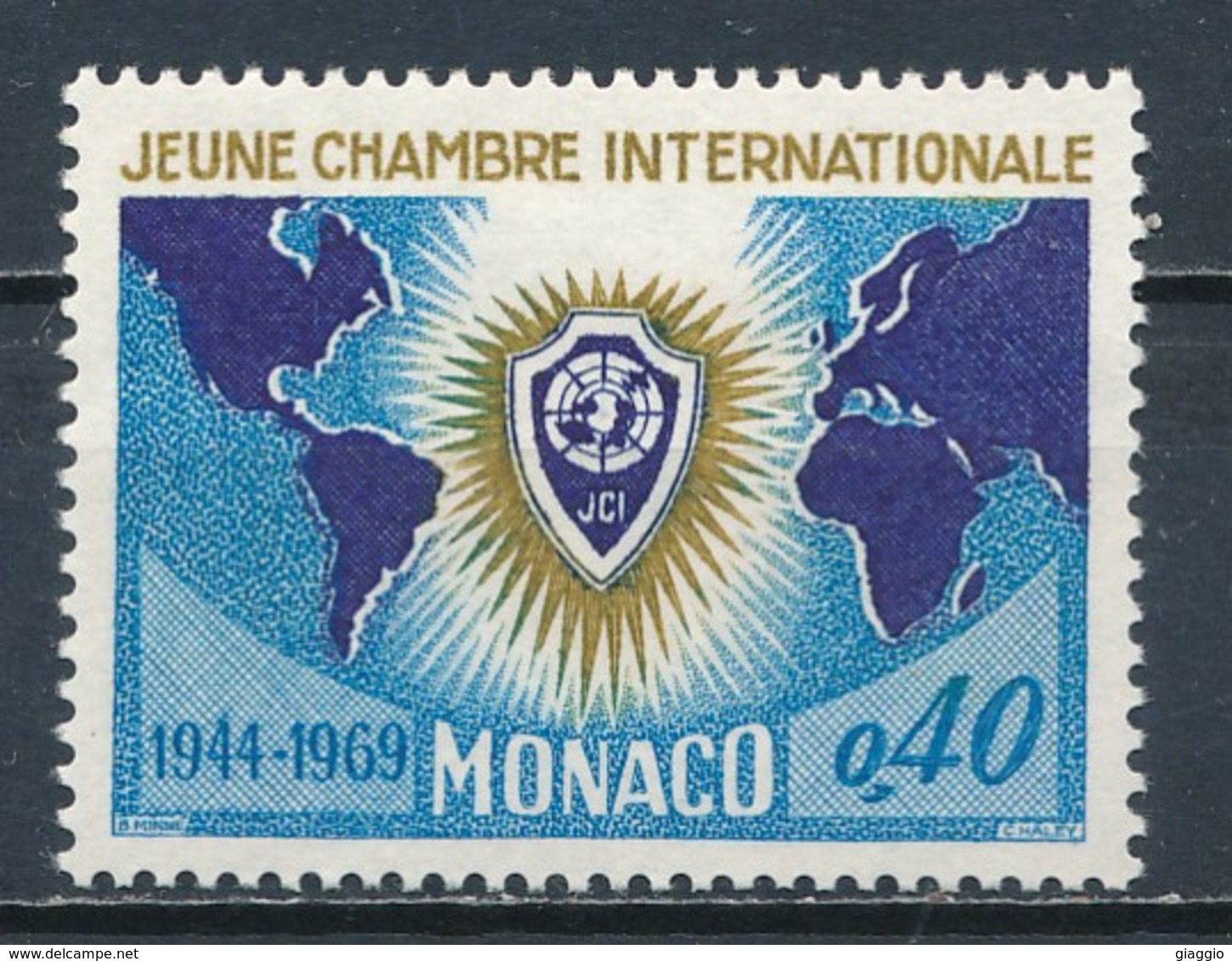 °°° MONACO - Y&T N°808 - 1969 MNH °°° - Nuovi